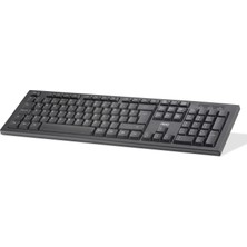 Aslanoğlu Store Sessiz Klavye USB - Siyah KB130B/38