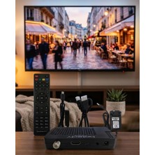 Zero Land Aconcept Hd Uydu Receiver USB Medya Oynatıcı Özellikli Çok Dilli Menü Destekli