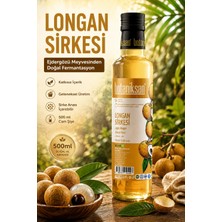 Botaniksan Longan Sirkesi 500 ml - Ejdergözü Meyvesi Sirkesi, Doğal Fermantasyon, Katkısız