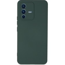 Starseven V23 5g Nano Içi Kadife Silikon - Koyu Yeşil