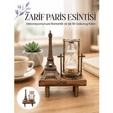 Nemere Paris Eyfel Kulesi Hediyelik Eyfel Retro Kum Saati Dekoratif Eşya Yeni Nesil