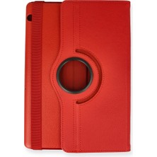 Starseven Mediapad T5 10 360 Deri - Kırmızı
