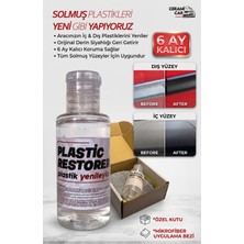 Plastic Restorer 50ML - Solmuş Plastik Yenileyici & Parlatıcı - 6 Aya Varan Kalıcı Etki - Hediye Bez