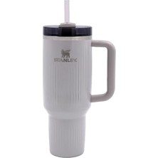 Starseven Quencher H2.0 Fluted Pipetli Termos 1,18 L Gri