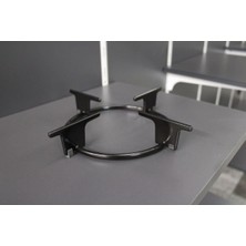 Starseven Cook-Lab 1 Ad Emayeli Cam Ocak Izgarası (Çember Çapi 16,5 - Bacaktan Bacağa 23,