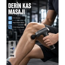 Özssay USB Type-C Şarjlı Taşınabilir Masaj Tabancası Yeni Nesil