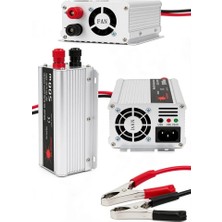 Özssay Taşınabilir 500W 12V Dc 220V Ac Inverter USB Çıkışlı Fanlı Akü Dönüştürücü Araç Karavan