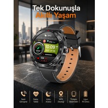 Nemere Akıllı Saat Nabız Ölçer Uyku Takibi Sesli Görüşme Bildirim Görme