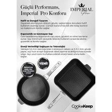 CooknKeep Döküm Izgara Tava