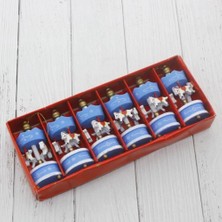 Uslucan Alışveriş Mavi Mini Atlı Karınca 6 Lı