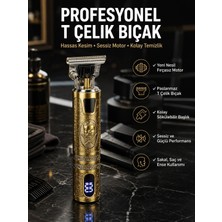 Nemere Tıraş Makinesi Çizik Tıraş Paslanmaz Çelik Uzun Ömürlü Şarjlı