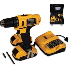 Eco Lounge Darbeli Matkap 1000 Watt 20 Volt Çift Akülü Anahtarsız Mandren Kablosuz 2 Yıl Garantili