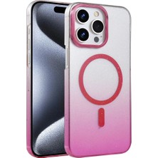 Küçük Hazine Apple Iphone 15 Pro Max Glossy Magsafe Kapak - Pembe