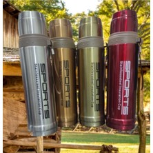 Eco Lounge Paslanmaz Çelik Termos 500 ml Çok Renkli 24 Saat Yalıtım Süresi ile - Spor & Outdoor