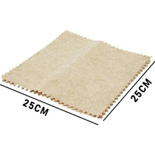 Eco Lounge Saf Doğal Temizlik Bezi Seti - 3'lü Paket - Lif Kabak Özlü - 25X25 cm