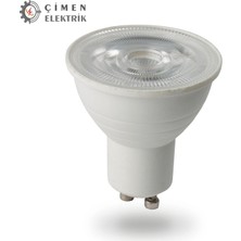 Eco Lounge 1 Adet Noas YL91 0707 M Mercekli 7W LED Çanak Ampül 4000K GU10 Duy