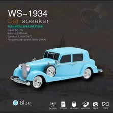 Eco Lounge Bluetooth Hoparlör Mavi Renk, Şarjlı, Fm Radyo, Sd Kart, Usb, Çoklu Bağlantı, 1 Yıl Garantili