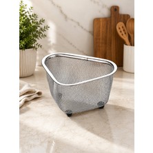 sarıncı  Paslanmaz Çelik Metal Lavabo Gider Süzgeci Mutfak Evye Çöp ve Yemek Artığı Tutucu Filtre Aparatı