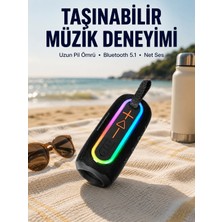 Eco Lounge Taşınabilir Bluetooth Hoparlör Kırmızı IP67 Su Geçirmez Yeni Nesil