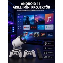 Eco Lounge Full Hd 8 GB Ayaklı Çift Kollu 4K Video Oyun Konsolu Taşınabilir Yeni Nesil