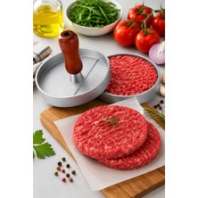 sarıncı  Paslanmaz Çelik Hamburger Köfte Presi - Pratik Burger Köfte Şekillendirici Kalıp