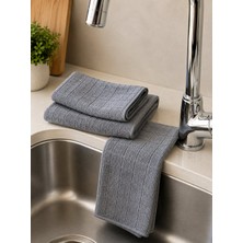 sarıncı  (3 Adet) Premium 320 Gr Mikrofiber Mutfak Temizlik Bezi 40x40 cm | Leke Tutmaz, Yüksek Su Emici