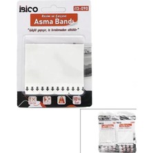 Nemere Ithalat Resim ve Çerçeve Asma Bandı - 10'lu Paket - 7 kg Taşıma Kapasitesi