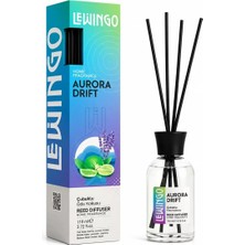 Nemere Ithalat Aurora Drift Bambu Çubuklu Oda Kokusu - 110 ml - Cam Şişe 