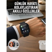 Hsc Bilişim Yeni Nesil Akıllı Saat Müzik Dinleme Bildirim Görme Sesli Asistan Desteği Yeni Nesil