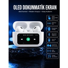 Nemere 2025 Model Bluetooth Kulaklık Dokunmatik Ekran Yüksek Ses Kalitesi Yeni Nesil