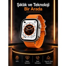 Hsc Bilişim Akıllı Saat Android ve Ios Uyumlu 49 mm Nfc Özelliği Gps Takibi Yeni Nesil