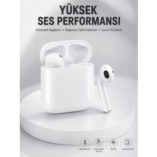 Nemere 2. Nesil Bluetooth Android ve Ios Uyumlu Kablosuz Kulaklık Çağrı Cevaplama