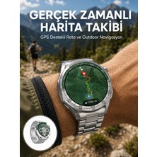 Hsc Bilişim Premium Amoled Akıllı Saat Gps Harita Desteği Bluetooth Arama Sağlık Takipli Yeni Nesil