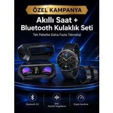 Hsc Bilişim Yeni Nesil Kampanyası Bluetooth Bağlantılı Akıllı Saat ve Kablosuz Kulaklık Dijital Göstergeli
