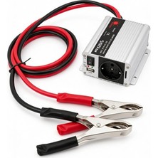 Eco Lounge 12V Dc Akü Için 500W 220V Ac Çıkışlı USB Portlu Fanlı Güç Inverteri Taşınabilir Araç Karavan