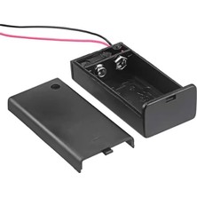 Uravas Store 9 Volt Pil Kutusu Kapaklı Açma/kapama Anahtarlı IC-233D