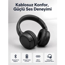 Nemere 2025 Model Kulak Üstü Bluetooth Hoparlör Anc Özellikli