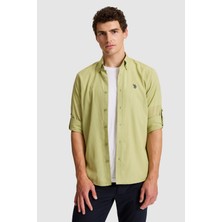 U.s. Polo Assn. Erkek Çağla Gömlek Basic 50324660-VR016
