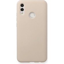 Uravas Store Huawei P Smart 2019 Kılıf Nano Içi Kadife Silikon - Pudra
