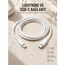 Nemere Ithalat Type-C Ligtning 30W Ios Şarj Kablosu Hızlı Şarj Kablosu