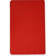 Uravas Store Samsung Galaxy T970 Tab S7 Plus 12.4 Kılıf Tablet Smart Kılıf - Kırmızı