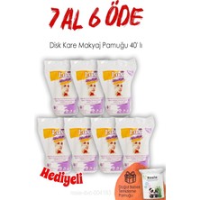 Mey İthalat Lux Disk Kare Makyaj Pamuğu 40' Lı 7 Al 6 Öde ve Rosıe