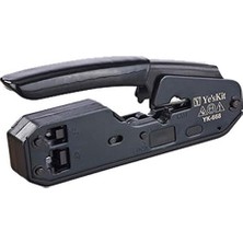 Uravas Store Powermaster YK-668 Çok Fonksiyonlu RJ11 RJ12 RJ45 3in1 Kablo Kesme - Soyma - Konnektör Çakma Pensesi