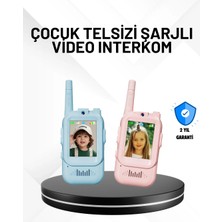 Uravas Store 3–12 Yaş Çocuklara Uygun Görüntülü Walkie Talkie Seti