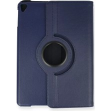 Motto Ticaret Newface Apple Ipad 4 9.7 Kılıf 360 Tablet Deri Kılıf - Lacivert
