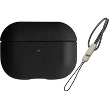 Motto Ticaret Newface Apple Airpods 3 (3.nesil) 405 Deri Kılıf - Siyah