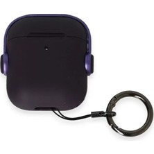 Motto Ticaret Newface Apple Airpods 2 (2.nesil) Cool Kılıf - Derin Mor