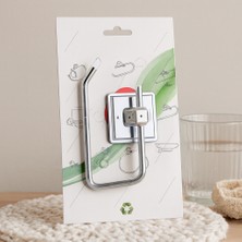 Uravas Store Metal Yapışkanlı Açık Wc Kağıtlık