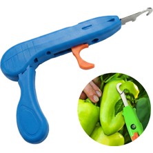 Uravas Store SN-29124 Pratik Sebze Meyve Hasat Makası Tabanca Tipi Kolay Kesim Aparatı
