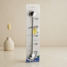 Uravas Store 5 Kollu Krom Banyo Askısı (Vidalı Montaj)